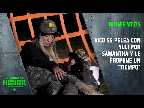 Vico se pelea con Yuli por Samantha y le propone un "tiempo" | Palabra de Honor | Canal 13