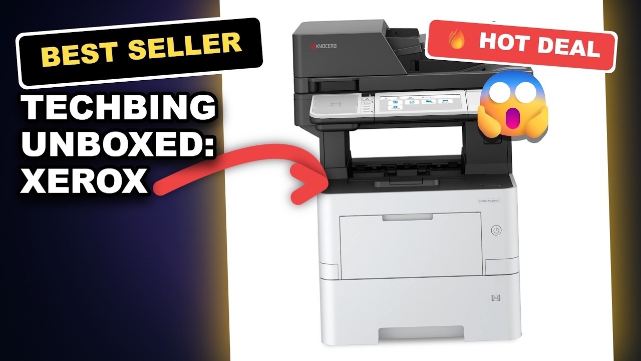 TechBing Unboxed: Xerox VersaLink C625 Color Multifunction Printer, Up to 52ppm — Tested for Product