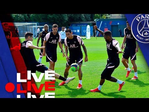 ⚽️ 15 minutes d'entraînement avant Stade Brestois - Paris Saint-Germain 🔴🔵