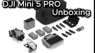 DJI Mini 5 Pro Fly More Combo Unboxing - Vezi ce contine ! Everything Inside the Box!