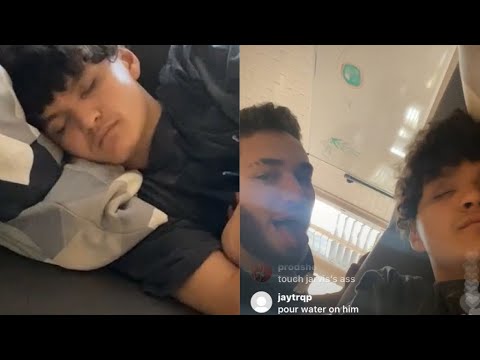 Adin Ross Kisses FaZe Jarvis On Live While He Sleeps