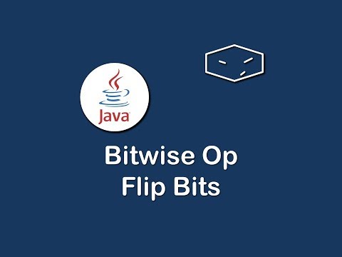 bitwise op flip bits in java