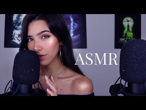 ASMR Sensitive Mouth Sounds (+ soft mic scratching, finger flutters ...