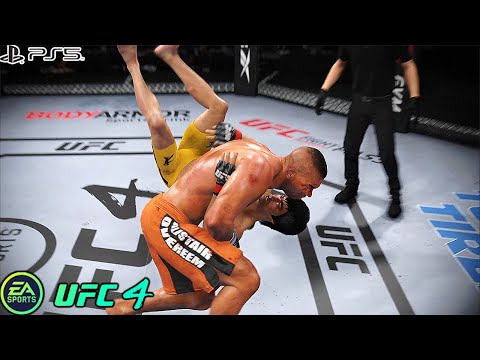 UFC 4 | Bruce Lee VS Alistair Overeem |  PS5