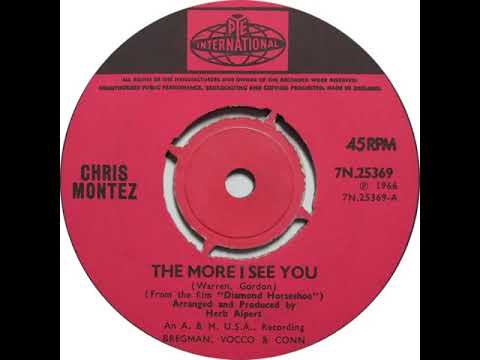 UK New Entry 1966 (188) Chris Montez - The More I See You