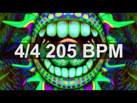 🔴 205 BPM Tecno Drum Metronome