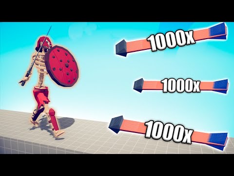 SKELETON GIANT vs 1000x OVERPOWERED UNITS - TABS | Totally Accurate Battle Simulator 2023