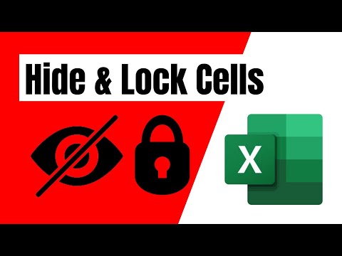 How to Hide and Lock Cells in Excel