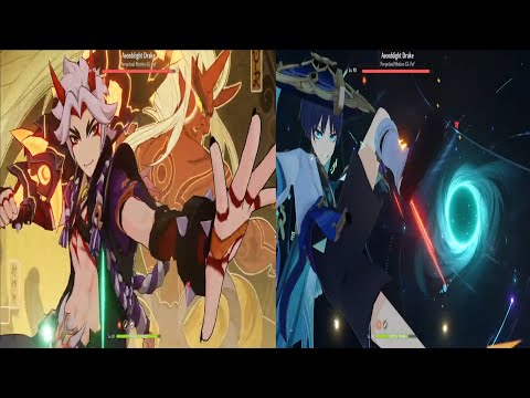 C0 Wanderer (Scaramouche) vs C0 Itto Damage Comparison Genshin Impact Patch 3.3 | Who to Pull for?!?