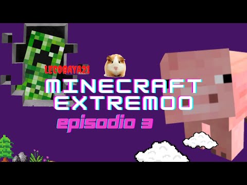 Minecraft Extremo!!  episodio 3 (me atacan piratas)