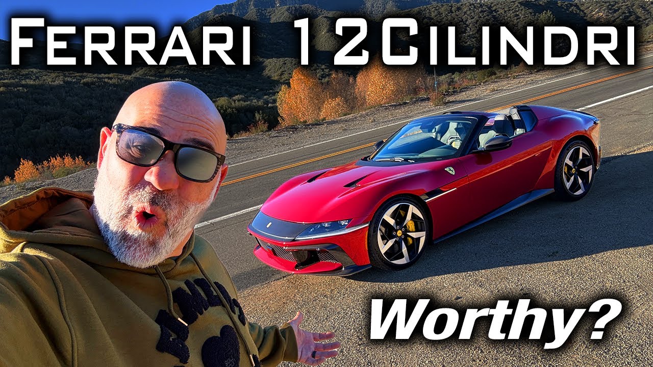 Ferrari 12Cilindri Spider: For $600,000+ There's Nothing Like It On The Road - TheSmokingTire