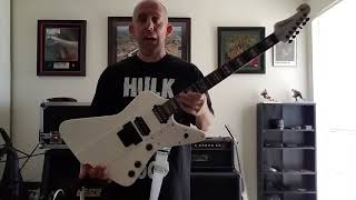 Video thumbnail for The Washburn Marzi Montazeri signature series guitar "The Priestess". by MrCbRogers