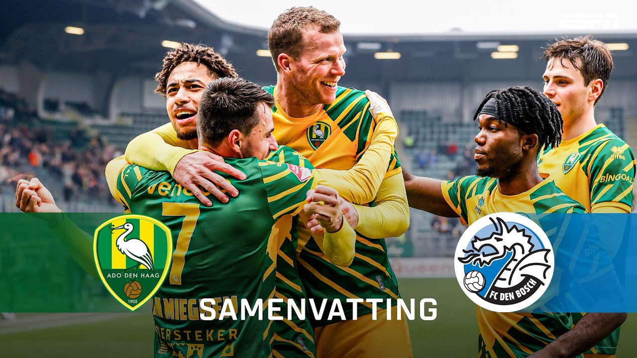 ADO Den Haag vs FC Den Bosch highlights