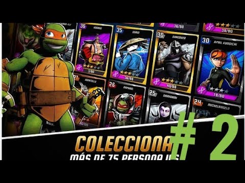 JUGANDO A LAS TORTUGAS NINJA LEYENDAS PARTE 2