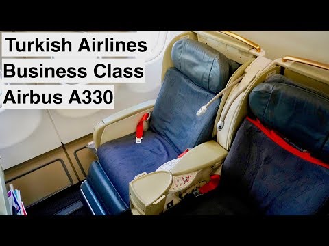Turkish Airlines Business Class review - Airbus A330 - Izmir (ADB) to Istanbul (IST) Video