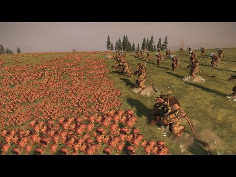 40 CYGORS vs 4800 SQUIG HERDS - Total War WARHAMMER