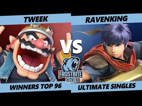 Frostbite 2020 SSBU Winners Top 96 - TSM | Tweek (Wario, Trainer) Vs. UGS | Ravenking (Ike) Singles