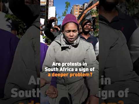 Are protests in South Africa a sign of a deeper problem?
