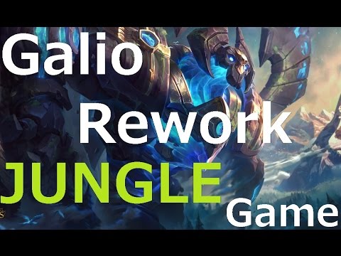 Galio Rework Jungle Gameplay - How Does the New Galio Fare in the Jungle?