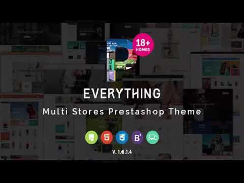 Everything - Multipurpose Responsive Prestashop Theme | Themeforest Website Templates and Themes