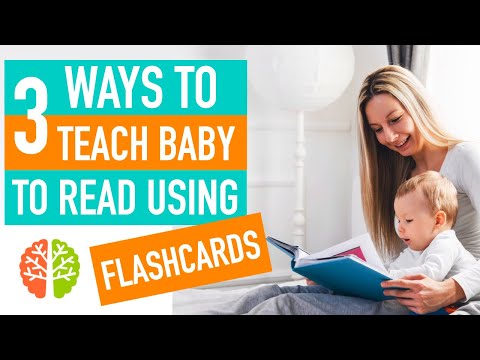 3 Ways How To Teach Baby To Read | Right Brain Education, Shichida, Heguru, Glenn Doman Flashcards