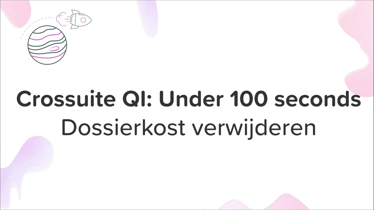 6. Dossierkost verwijderen