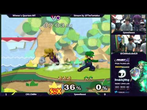 Smash @ Xanadu Melee Monthly 7/26 - Mid Tier's Winner's Quarters - Spoodbeest vs Chillindude