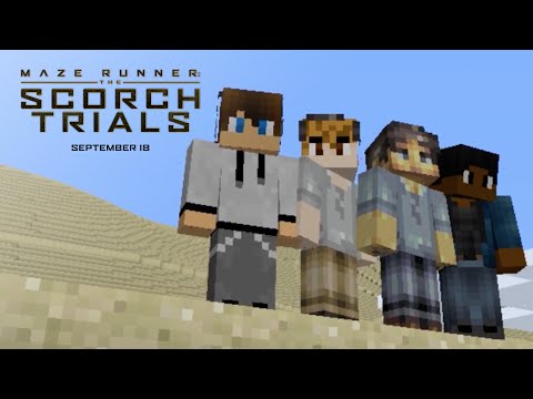 Maze Runner: The Scorch Trials ('Minecraft' Trailer)