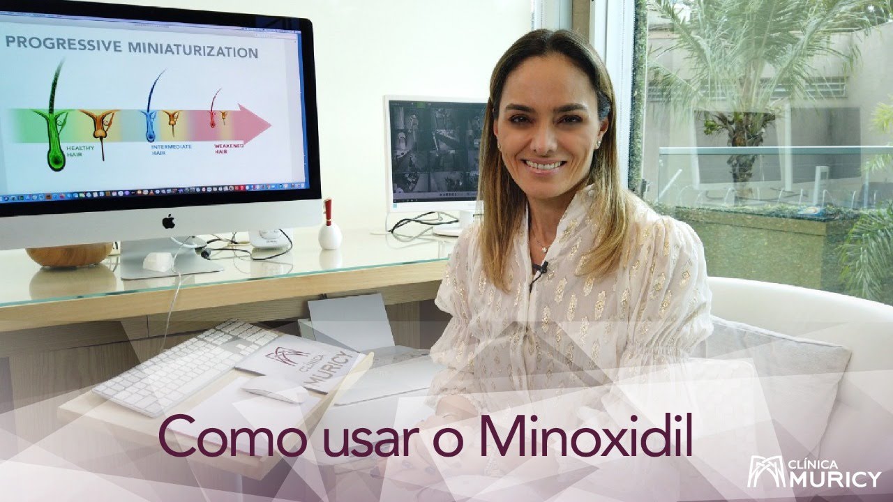 Como usar o Minoxidil