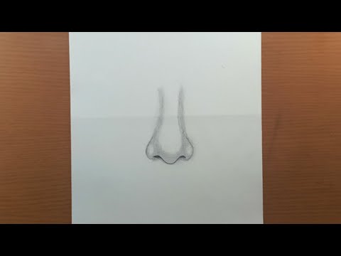 Come disegnare il naso per principianti | EASY WAY TO DRAW A REALISTIC NOSE | Disegni facile matita