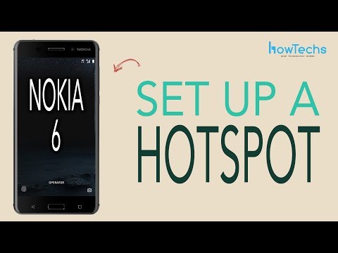 Nokia 6 - How to Set Up a WiFi Hotspot