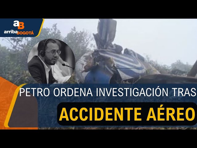 Petro ordena investigación urgente tras caída de avión de Satena en Norte de Santander 