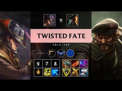 Twisted Fate Top vs Gangplank - EUW Diamond Patch 25.21