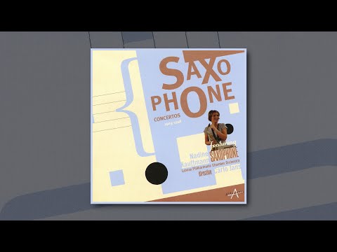 A. Caplet: Légende pour saxophone alto et orchestre