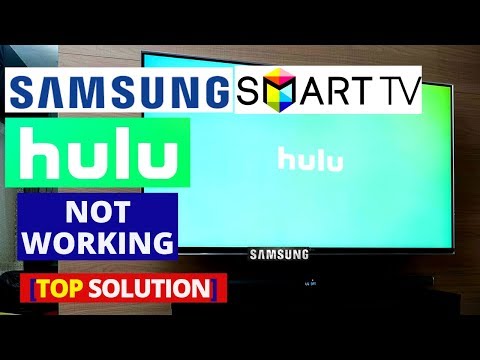 How to fix hulu app not working on Samsung Smart TV | why ...