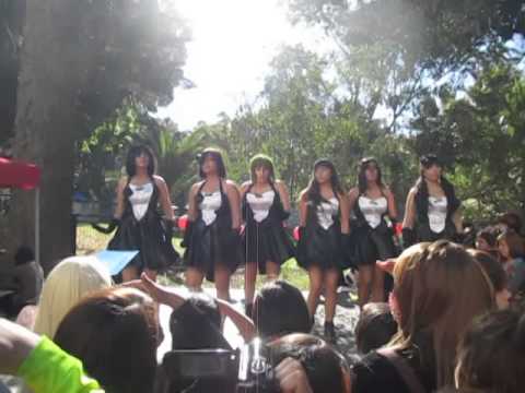 20/04/14 Group Cover of T-ara "AnnyeongBo" - Fan Viña with comeback "Sexy Love".