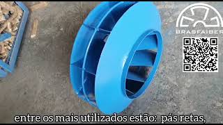 Rotor para Exaustor Centrífugo