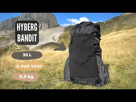 Hyberg Bandit X : un sac à dos ultraléger 38L 510g
