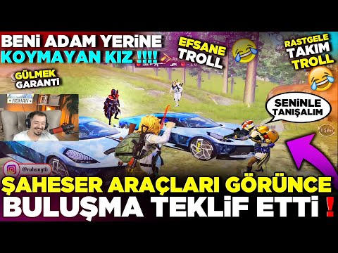 BENİ İNSAN YERİNE KOYMAYAN KIZ 🫣ŞAHESER BUGATTİ ARABALARI GÖRÜNCE BULUŞMA TEKLİF ETTİ😎