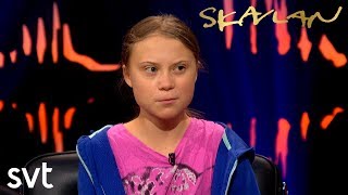 Greta Thunberg om mötet med Trump: ”Jag blev chockad” | SVT