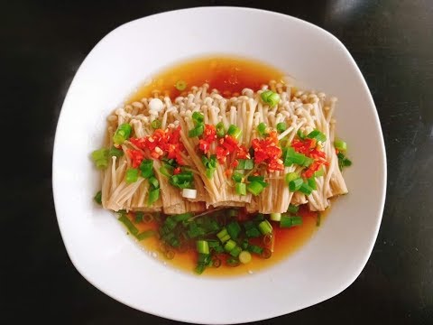 Nấm hấp xì dầu