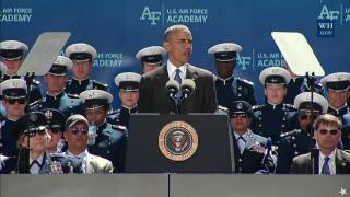 President Obama Addresses the 2016 US Air Force Ac
