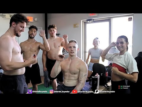 Group workouts w/ Bonde, Kat, Constantin, Caylee, Kenny & more