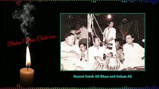 Bahoo main chale aao  by Nusrat Fateh Ali Khan and