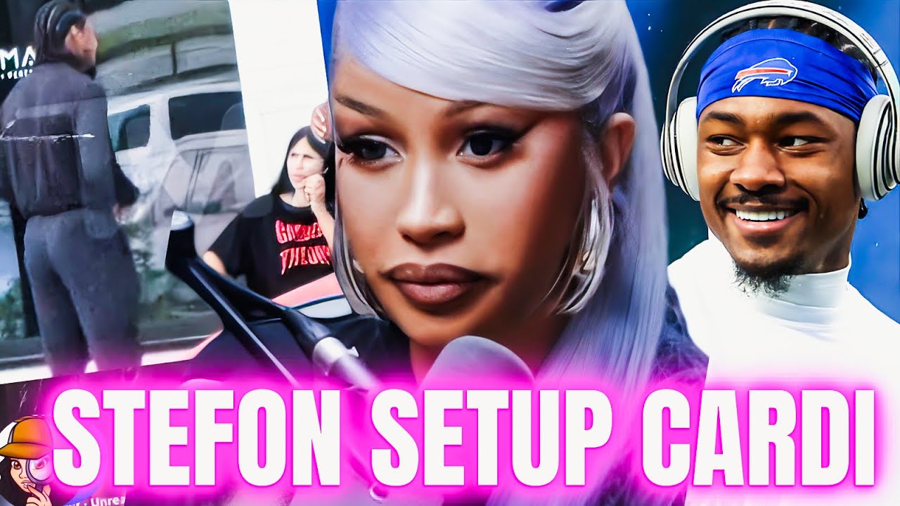 Stefon Diggs SET UP Cardi B In THAT Video?  The TRUTH Behind Her FURIOUS PUBLIC BREAKDOWN
