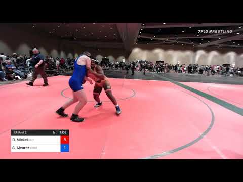 187 Lbs Prelims - Denarii Mickel, Bad Karma Vs Cristian Alvarez, RedNose Wrestling School, LLC 671