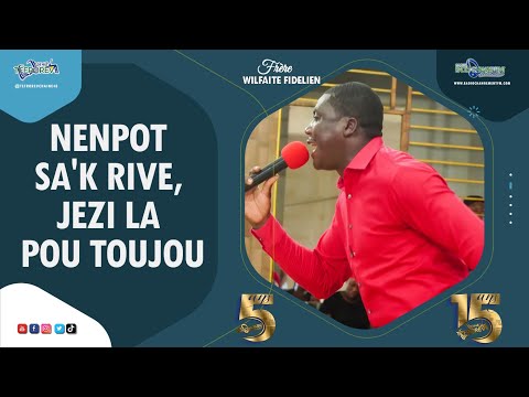 Kèk fwa nou jwenn tristès nan lavi nou, Sa sa fè si mwen kite mond sa | Fr. Wilfaite FIDELIEN