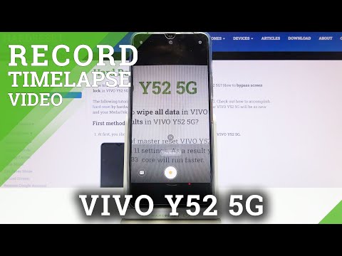 How to Record Time-lapse Video on Vivo Y52 5G