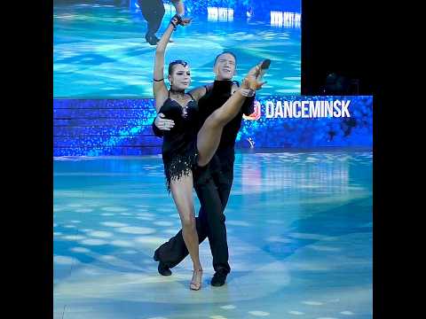 Rumba. Artem Pavlinov and Polina Bogorodskaya / Grand Prix Belarus 2024 (Minsk, 01/28/2024)
