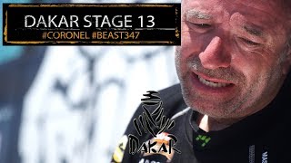 Dakar beast bites hard in stage 13 for Tim and Tom Coronel 2018